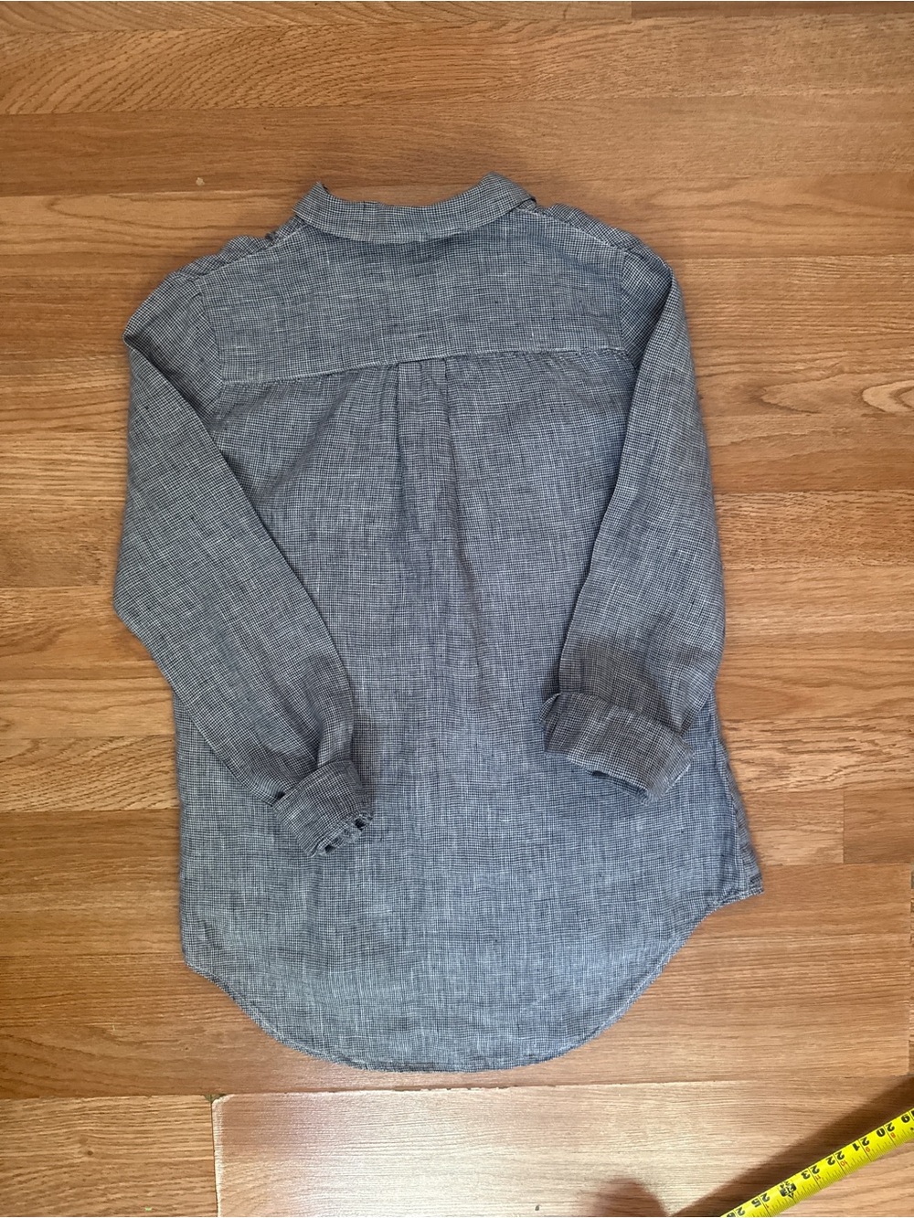 Cole Haan Pinch Maine Classic Linen Popover Top - Picture 6 of 7